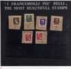 CATTARO OCCUPAZIONE TEDESCA 1944 FRANCOBOLLI D´ITALIA SOPRASTAMPATI SERIE COMPLETA TIMBRATI SU FRAMMENTO - German Occ.: Cattaro