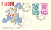 ITALY  EUROPA CEPT 1964  FDC - 1964