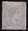 Cuba 1879 N°Y.T. ;  31 Sans Gomme - Kuba (1874-1898)