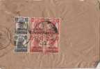 Br India King George VI, Princely State Gwalior Overprint, Registered Cover, India As Per The Scan - 1936-47 Koning George VI