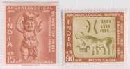 Centenary Of Indian Archaelogical Survey, MNH, 15np Is VLH, White Gum India - Neufs