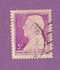 MONACO TIMBRE N° 282 OBLITERE PRINCE LOUIS II 3F LILAS ROSE - Used Stamps