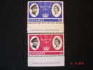 Bahamas 1966 Q. Elizabeth II  Royal Visit 6d And 1/- MH SG 271 And 272 - 1963-1973 Autonomie Interne