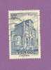 MONACO TIMBRE N° 261 OBLITERE CATHEDRALE 10F BLEU - Used Stamps