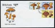 Bhoutan Ob N° 859 à 861 - Env. 1er Jour - Champignons (lot 21) (19 P19) - Bhutan