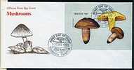 Bhoutan Ob Bloc N° 254 - Env. 1er Jour - Champignons (lot 33) (19 P25) - Bhoutan