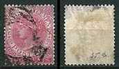 Straits Settlements 1883/91  Q Victoria  2 C Rosa (Wz CA)  Mi-Nr.35  Gestempelt / Used - Straits Settlements