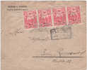 Turkey - 1910 - Letter To Germany - 4 X Scott B47 - Istanbul To Berlin - 28-2-10 - Briefe U. Dokumente