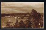 RB 698 - Judges Real Photo Postcard Warships &  Oban From Pulpit Hill Argyllshire Scotland - Argyllshire