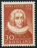 Greenland #46 Mint Never Hinged Hans Egede From 1958 - Ungebraucht