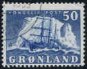 Greenland #35 Used 50o Polar Ship From 1950-60 - Usados