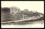 CPA  PRECURSEUR- FRANCE- VARENGEVILLE (76)- VILLA LA LÉZARDIERE EN 1900 EN TRES GROS PLAN ANIMÉ- PERGOLA DEVANT - Varengeville Sur Mer