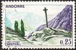 Andorra Francais 1961-71 Paysages S 25 C Outremer Etc.  Y&T 158 - Usados