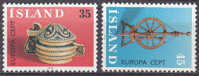 Europa  1976 - Islanda 2 Val Unificato	 467/468 - 1976