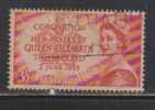 Australia 1953 Used, 3 1/2d Coronation - Used Stamps