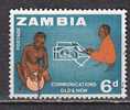 D0402 - ZAMBIA Yv N°9 COMMUNICATION - Zambie (1965-...)