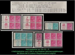 Grossbritannien - Zusammendrucke Aus Mi. Nr. 32 A - C. - Postzegelboekjes