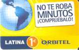 TARJETA DE ESPAÑA DE ORBITEL  1 EURO NO TE ROBA MINUTOS - Otros & Sin Clasificación