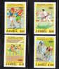 Zambia 1992 Summer Olympics Games Barcelona Judo Cycling Boxing MNH - Zambie (1965-...)