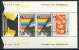 1986 Netherlands MNH Part.Semipostal  Souvenir Sheet Of 4 Stamps " Youth & Culture " - Blocks & Sheetlets