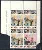 1986 Netherlands MNH Part.Semipostal  Souvenir Sheet Of 4 Stamps " Comic Strips " - Bloques