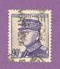 MONACO TIMBRE N° 162 OBLITERE PRINCE LOUIS II 90C VIOLET - Gebraucht