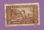 MONACO TIMBRE N° 120 OBLITERE LA MONTEE DU PALAIS - Used Stamps
