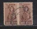 South Africa 1942, 1 1/2d Pair, Airman, - Sonstige & Ohne Zuordnung