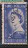 South Africa Used, 1953- 2d Coronation, - Gebraucht