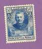 MONACO TIMBRE N° 69 OBLITERE PRINCE LOUIS II 50C BLEU - Usados