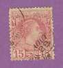 MONACO TIMBRE N° 5 OBLITERE PRINCE CHARLES III 15C ROSE - Used Stamps