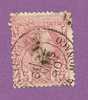 MONACO TIMBRE N° 5 OBLITERE PRINCE CHARLES III 15C ROSE - Used Stamps