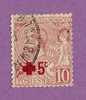 MONACO TIMBRE N° 26 OBLITERE PRINCE ALBERT 1ER AU PROFIT DE LA CROIX ROUGE - Used Stamps