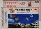 Bed Clothing,sports Shoes,China 1999 Meiyin Textile Craft Products Advertising Pre-stamped Card - Textile