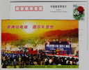 Commencement Ceremony Tankeng Hydro Power Station,CN04 Hydropower Station Construction Headquarter Pre-stamped Card - Eau