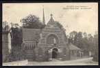 CPA  ANCIENNE- FRANCE- BOLBEC (76)- LA CHAPELLE SAINTE-ANNE VUE DE FACE EN TRES GROS PLAN- ENTREE OUVERTE- - Bolbec