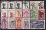 MADAGASCAR - 17 Timbres Obli - Gebruikt