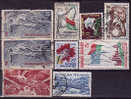 MADAGASCAR - 9 Timbres Obli - Gebraucht