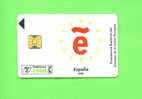 SPAIN  -  Chip Phonecard As Scan - Emissions Basiques