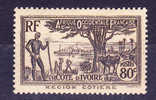 Cote D'Ivoire N°122A Neuf Charniere - Ungebraucht