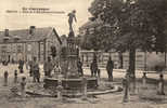 VERTUS PLACE DE LA REPUBLIQUE ET FONTAINE SOLDATS - Vertus