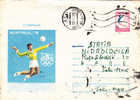 Voleyball,Volley-Ball,Oly Mpic  Games Montreal 1976 Cancell On Stationery Cover Entierpostal Romania. - Volley-Ball