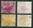 Westaustralien  1899/07  Schwan 1, 2 P  (Wz. WA)  Mi-Nr.44,45  Gestempelt / Used - Usati