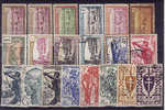 CAMEROUN - 20 Timbres Obli - Used Stamps