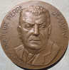 Médaille En Bronze  1968 Diamètre 68 Mm MANOSQUE Docteur Pierre Joubert Signé Delannoy - Unclassified