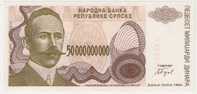 Bosnia And Herzegovina 50.000.000.000 Dinara 1993. UNC P-157 Unissued - Bosnië En Herzegovina