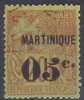 £5 -  MARTINIQUE -   N° 11 - OBLITERE - Sonstige & Ohne Zuordnung