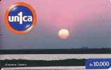 Prepaid Unica: Amanecer Llanero - Sonnenaufgang In Der Wüste - Venezuela