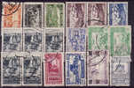 SYRIE - 18 Timbres Obli - Oblitérés