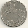 Norway   Krone  KM#409    1972 - Norvège